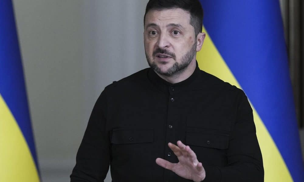 Imagen del 10 de octubre de 2025 del presidente ucraniano, Volodímir Zelenski. EFE/EPA/STRINGER