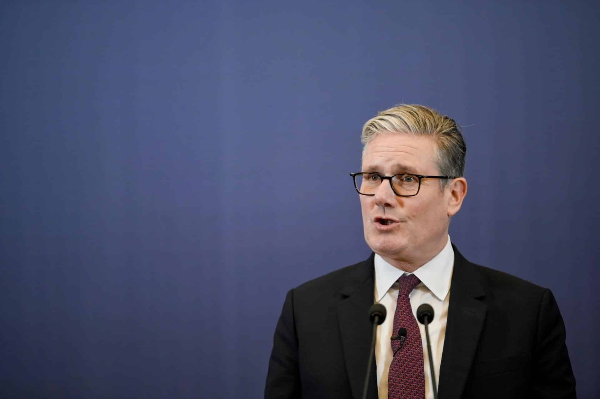 El primer ministro británico, Keir Starmer. EFE/EPA/INDRANIL ADITYA / POOL