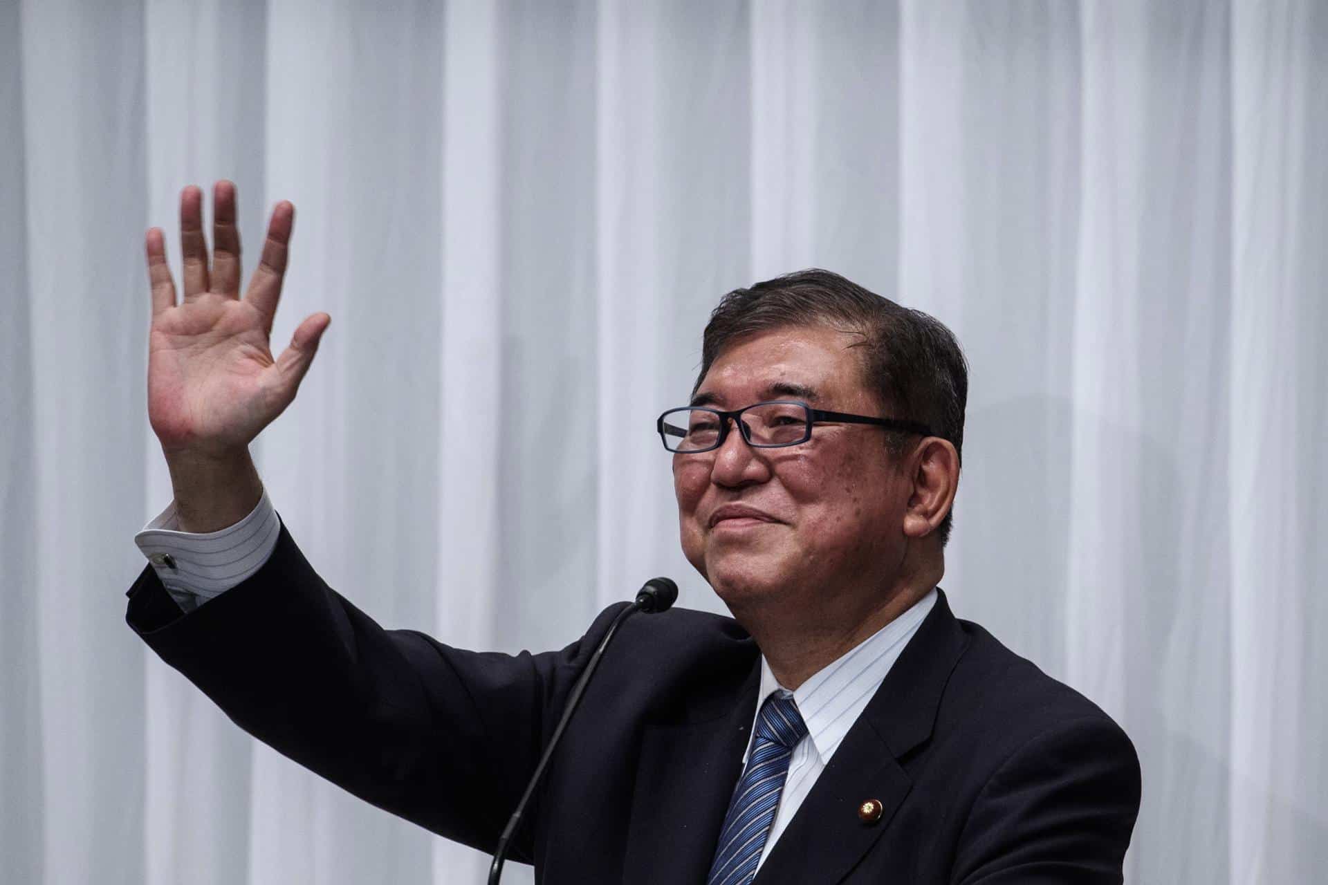 El primer ministro japonés saliente, Shigeru Ishiba. EFE/EPA/PHILIP FONG / POOL