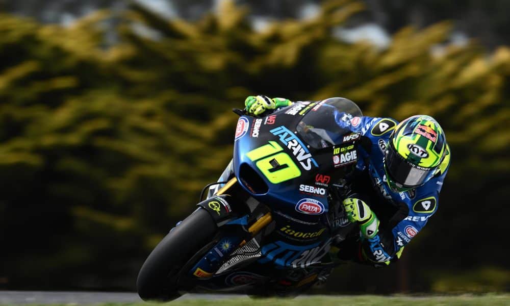 Diogo Moreira, de Brasil, el pasado fin de semana en el circuito Phillip Island (Australia) EFE/EPA/JOEL CARRETT