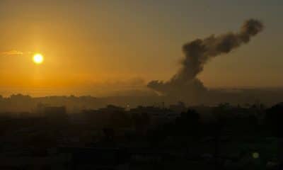 Bombardeo israelí en Gaza el 7 de octubre de 2025. EFE/ Ahmad Awad