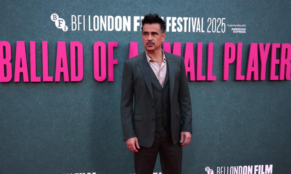 Imagen reciente del actor Colin Farrell. EFE/EPA/NEIL HALL