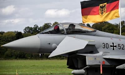 Foto archivo. Eurofighter Alemán EFE/EPA/SASCHA STEINBACH