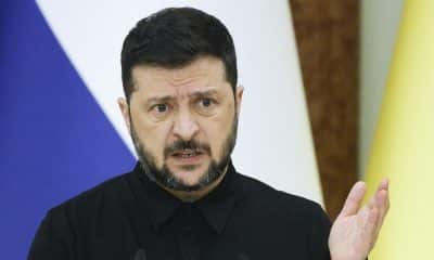 Imagen reciente del presidente de Ucrania, Volodímir Zelenski. EFE/EPA/SERGEY DOLZHENKO