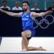 Fotografía de archivo del gimnasta israelí Artem Dolgopyat durante los Juegos Olímpicos de París 2024.
EFE/EPA/YAHYA ARHAB