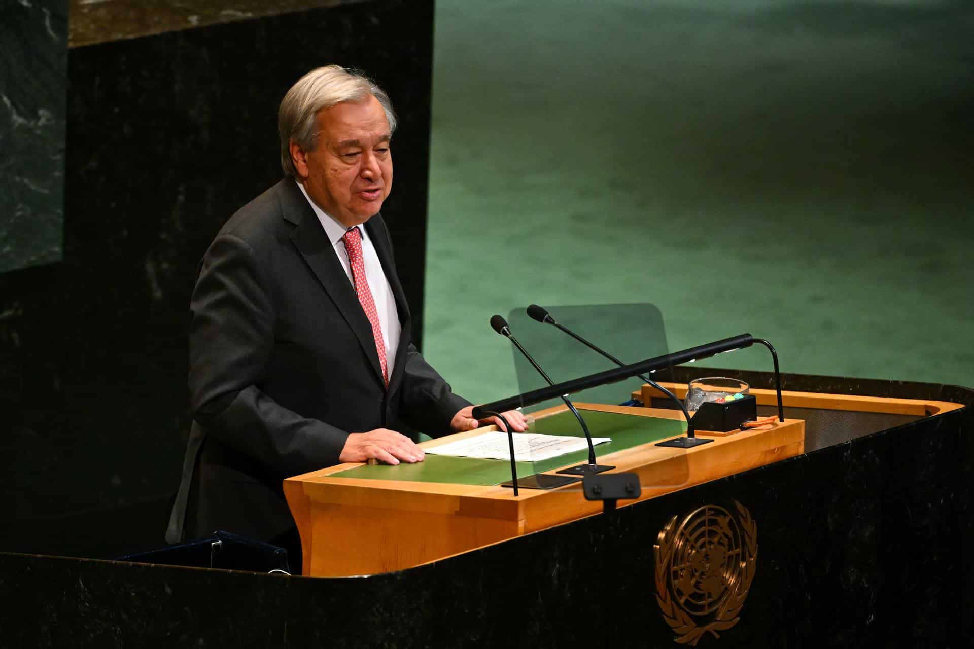 El secretario general de Naciones Unidas, António Guterres. EFE/EPA/LUKAS COCH AUSTRALIA AND NEW ZEALAND OUT
