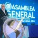 El presidente de la SIP, José Roberto Dutriz, habla durante la ceremonia inaugural de la 81ª Asamblea General de la Sociedad Interamericana de Prensa (SIP) este jueves, en Punta Cana (República Dominicana). EFE/ Presidencia R. Dominicana