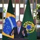 Fotografía de archivo, tomada el 20/10/2025, que muestra al presidente de Brasil, Luiz Inácio Lula da Silva, en una ceremonia de entrega de credenciales de los nuevos embajadores ante el Gobierno brasileño en el Palacio del Itamaraty en Brasilia (Brasil). EFE/ Andre Borges