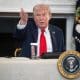 El presidente de Estados Unidos, Donald Trump, durante su intervención este miércoles, 8 de octubre, en una mesa redonda, en la Casa Blanca, en Washington DC (EE.UU.) EFE/Francis Chung/Pool