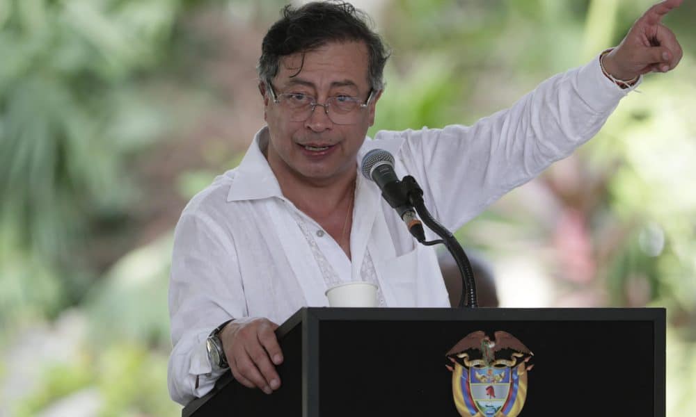 Fotografía de archivo del presidente de Colombia, Gustavo Petro. EFE/ Carlos Ortega