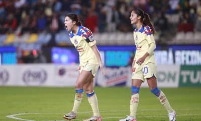 América fue de menos a más y se impuso con dos goles de Kiana Palacios, uno de último instante, y uno de Alexa Soto. Cerén fue la heroína de Atlas con sus dos dianas. Imagen de archivo. EFE /David Martínez Pelcastre