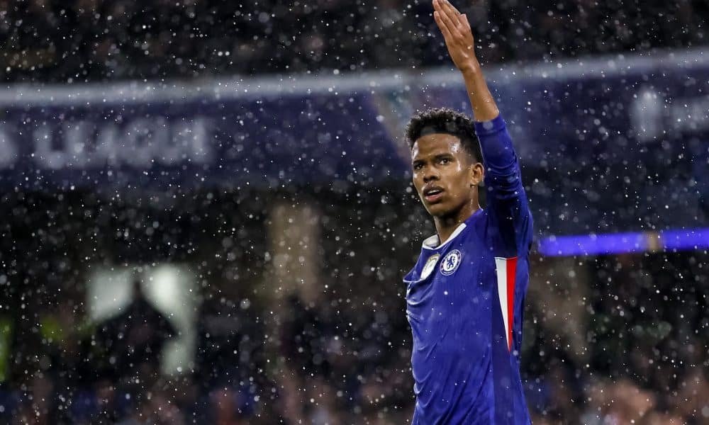 Estevao durante el partido de la UEFA Champions League que han jugado Chelsea FC y AFC Ajax en Londres, Reino Unido. EFE/EPA/TOLGA AKMEN
