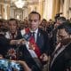 El abogado y congresista de 38 años José Jerí (1986) se convirtió en la madrugada del viernes en el nuevo presidente interino de Perú.EFE/John Reyes Mejía