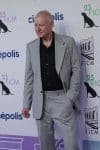 El actor sueco Stellan Skarsgård, posa este viernes, en el marco del Festival Internacional de Cine de Morelia en Michoacán (México). EFE/Iván Villanueva