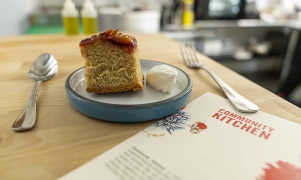 Fotografía que muestra un plato con comida este miércoles, en Nueva York (EE.UU.). EFE/ Angel Colmenares