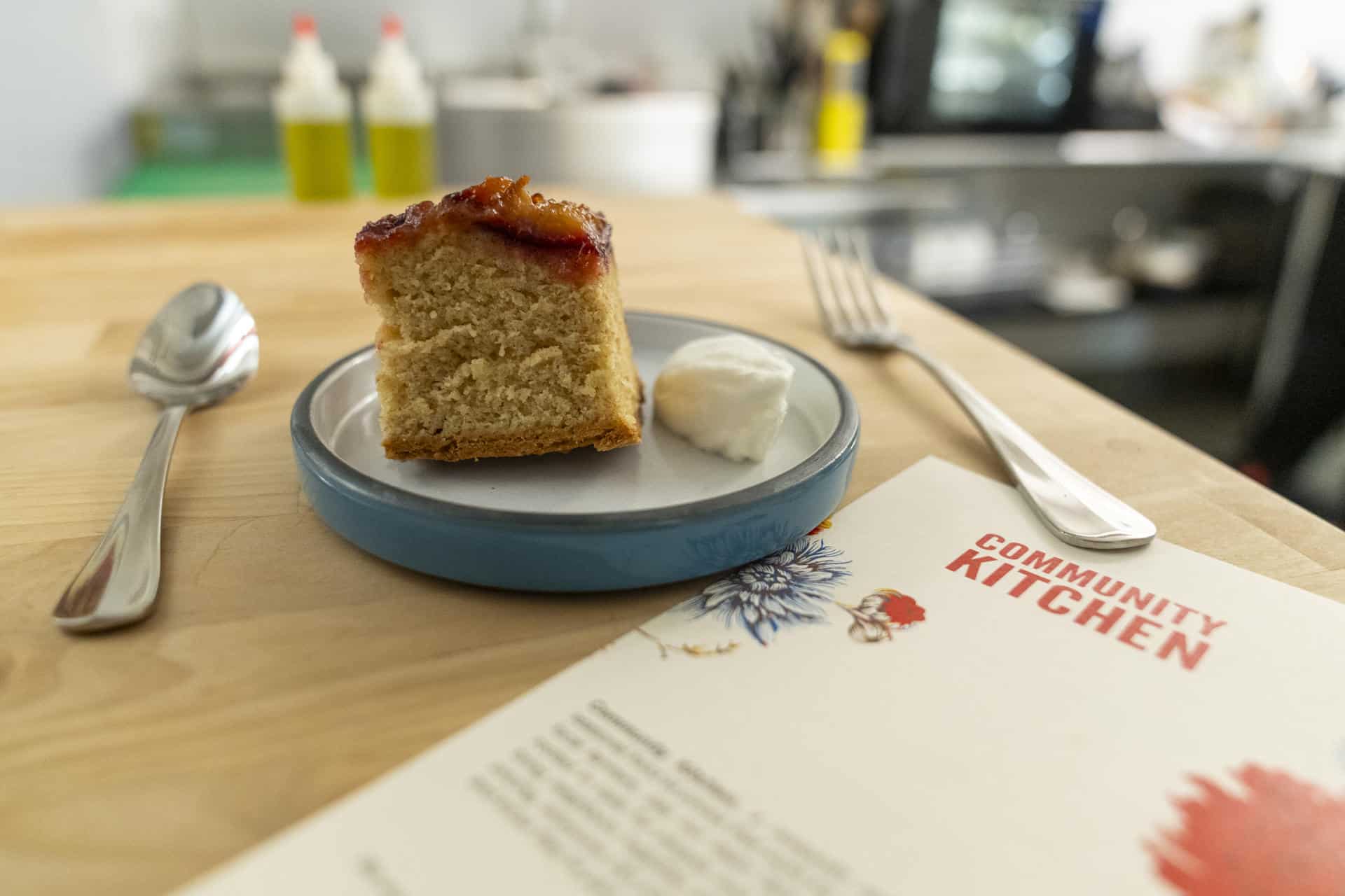 Fotografía que muestra un plato con comida este miércoles, en Nueva York (EE.UU.). EFE/ Angel Colmenares