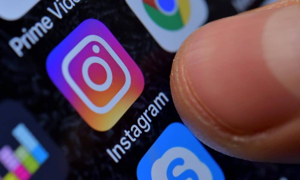 Fotografía detalle que muestra la aplicación de Instagram. EFE/Archivo/SASCHA STEINBACH