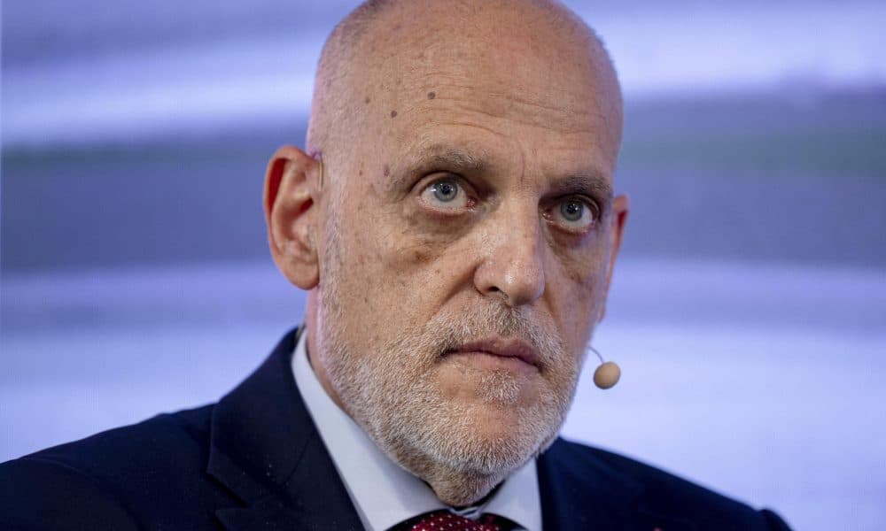 El presidente de LaLiga, Javier Tebas.. EFE/ Daniel González