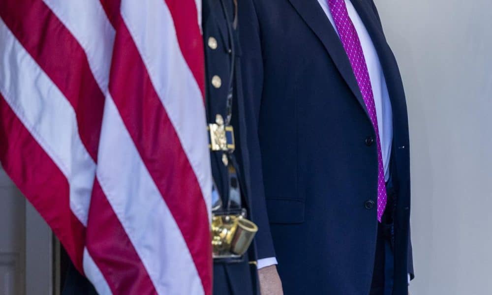 El presidente de Estados Unidos, Donald Trump. EFE/Shawn Thew