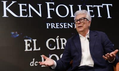 El escritor británico Ken Follet presenta su última novela en Madrid, 'Cicle of Days' ('El círculo de los días') EFE/ Mariscal