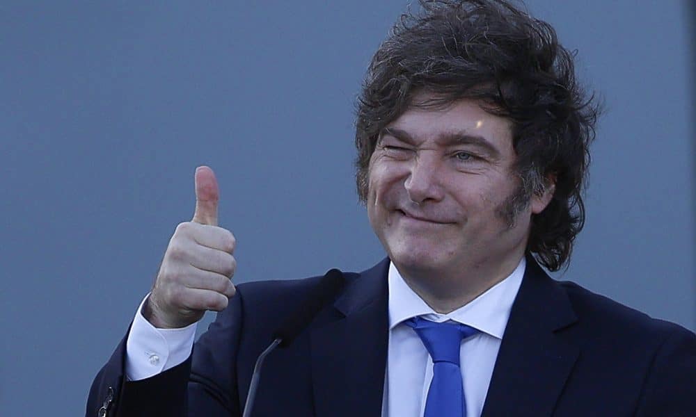 El presidente de Argentina, Javier Milei. EFE/ STR