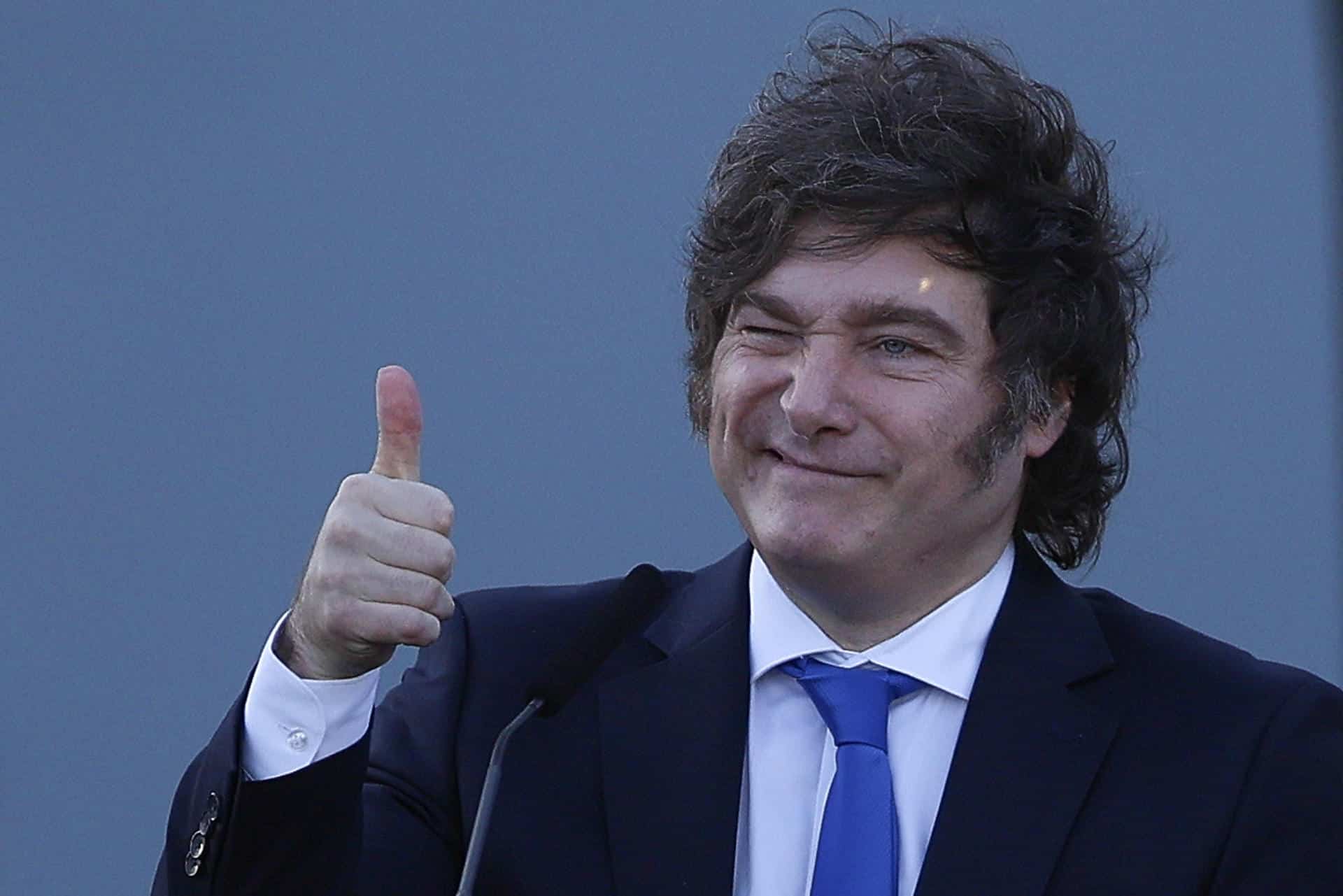 El presidente de Argentina, Javier Milei. EFE/ STR