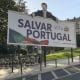 Carteles de la ultraderecha Chega en Lisboa. EFE/ Carlota Ciudad