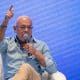 El jefe negociador del Gobierno de Venezuela, Jorge Rodríguez, habla durante un encuentro del Consejo Nacional por la Soberanía y la Paz este martes, en Caracas (Venezuela). EFE/ Ronald Pena R