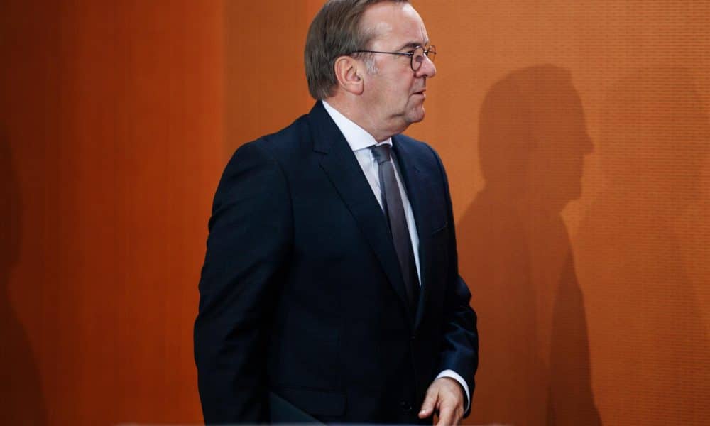 Imagen del ministro alemán de Defensa, Boris Pistorius.
EFE/EPA/CLEMENS BILAN