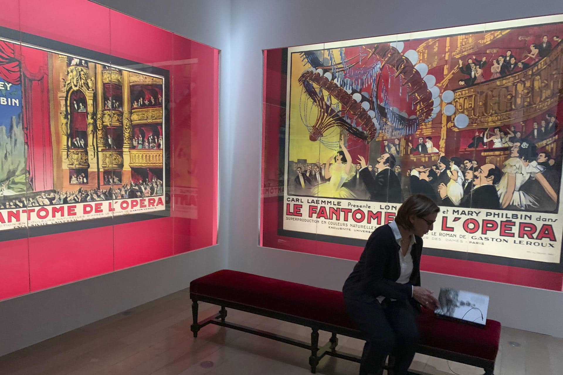 La Ópera de París inaugura en el histórico Palacio Garnier la exposición conmemorativa de los 150 años de su majestuosa sede. EFE/ Isabel Rodríguez Ramiro