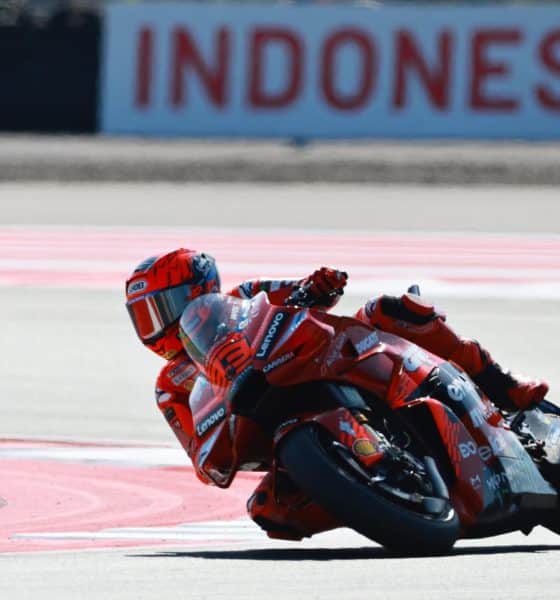 Marc Márquez, en un momento del Gran Premio de Indonesia. EFE/EPA/ADI WEDA