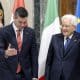 El presidente de Paraguay, Santiago Peña (i), se ha reunido este miércoles en Roma con su homólogo italiano, Sergio Mattarella, en el último día de una visita oficial con la que pretende "estrechar los vínculos" bilaterales con el país. EFE/ Paolo Giandotti/Ufficio per la Stampa De La Comunicazione Della Presidenza Della Repubblica SOLO USO EDITORIAL/SOLO DISPONIBLE PARA ILUSTRAR LA NOTICIA QUE ACOMPAÑA (CRÉDITO OBLIGATORIO)