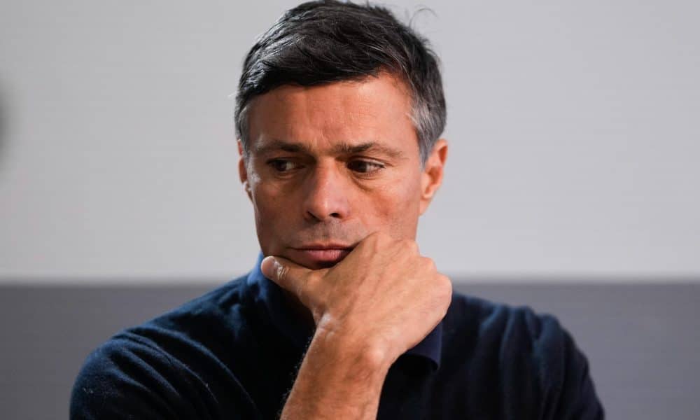 Foto de archivo de Leopoldo López, que lleva más de dos décadas haciendo oposición en Venezuela.. EFE/ Borja Sánchez-trillo