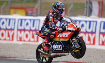 Foto de archivo del piloto español de Moto3 Ángel Piqueras (KTM). EFE/ Siu Wu