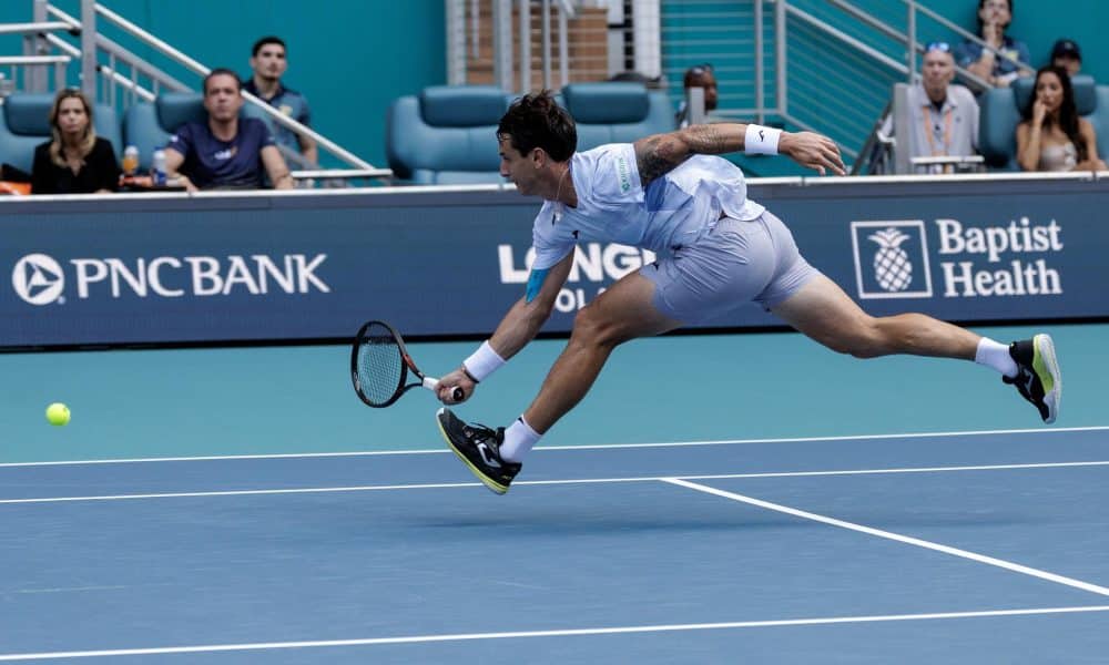 El tenista argentino Camilo Ugo Carabelli EFE/EPA/CRISTOBAL HERRERA-ULASHKEVICH/Archivo