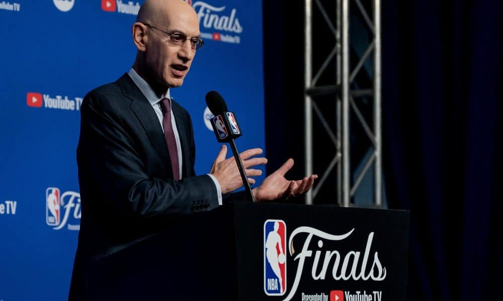 Fotografía de archivo de Adam Silver, comisionado de la NBA. EFE/EPA/MANUELA SOLDI SHUTTERSTOCK OUT