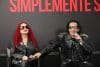 Alex (d) y Chela Lora, integrantes de la banda mexicana "El Tri", participan durante una rueda de prensa este viernes en Ciudad de México (México). EFE/Mario Guzmán
