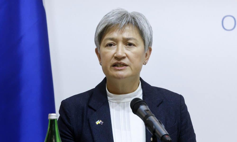 Fotografía de archivo de la ministra australiana de Exterior, Penny Wong.
EFE/EPA/SERGEY DOLZHENKO