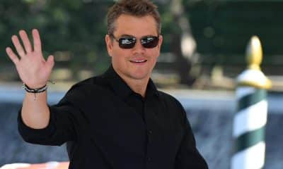 El actor estadounidense Matt Damon saluda a su llegada al Festival de Cine de Venecia. EFE/Archivo/Ettore Ferrari