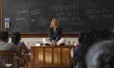 La actriz Julia Roberts durante una escena de la película 'After the Hunt'. EFE/ Yannis Drakoulidis/2025 Amazon Content Services Llc SOLO USO EDITORIAL/SOLO DISPONIBLE PARA ILUSTRAR LA NOTICIA QUE ACOMPAÑA (CRÉDITO OBLIGATORIO)