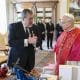 CIUDAD DEL VATICANO (VATICANO), 11/10/2025.- El presidente de Guatemala, Bernardo Arévalo durante su encuentro con el papa León XIV en una audiencia privada celebrada este sábado en el Vaticano. EFE/ Matteo Pernaselci / Vatican media / SOLO USO EDITORIAL/SOLO DISPONIBLE PARA ILUSTRAR LA NOTICIA QUE ACOMPAÑA (CRÉDITO OBLIGATORIO)