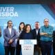La aspirante socialista por la capital, Alexandra Leitão, que encabezó la coalición de izquierdas 'Viver Lisboa', habla en Lisboa, Portugal, el 13 de octubre de 2025. EFE/RODRIGO ANTUNES