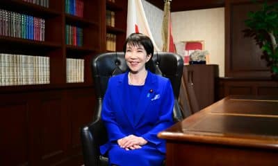 Foto de archivo de la presidenta del gobernante Partido Liberal Democrático (PLD), la conservadora Sanae Takaichi. EFE/YUICHI YAMAZAKI / POOL