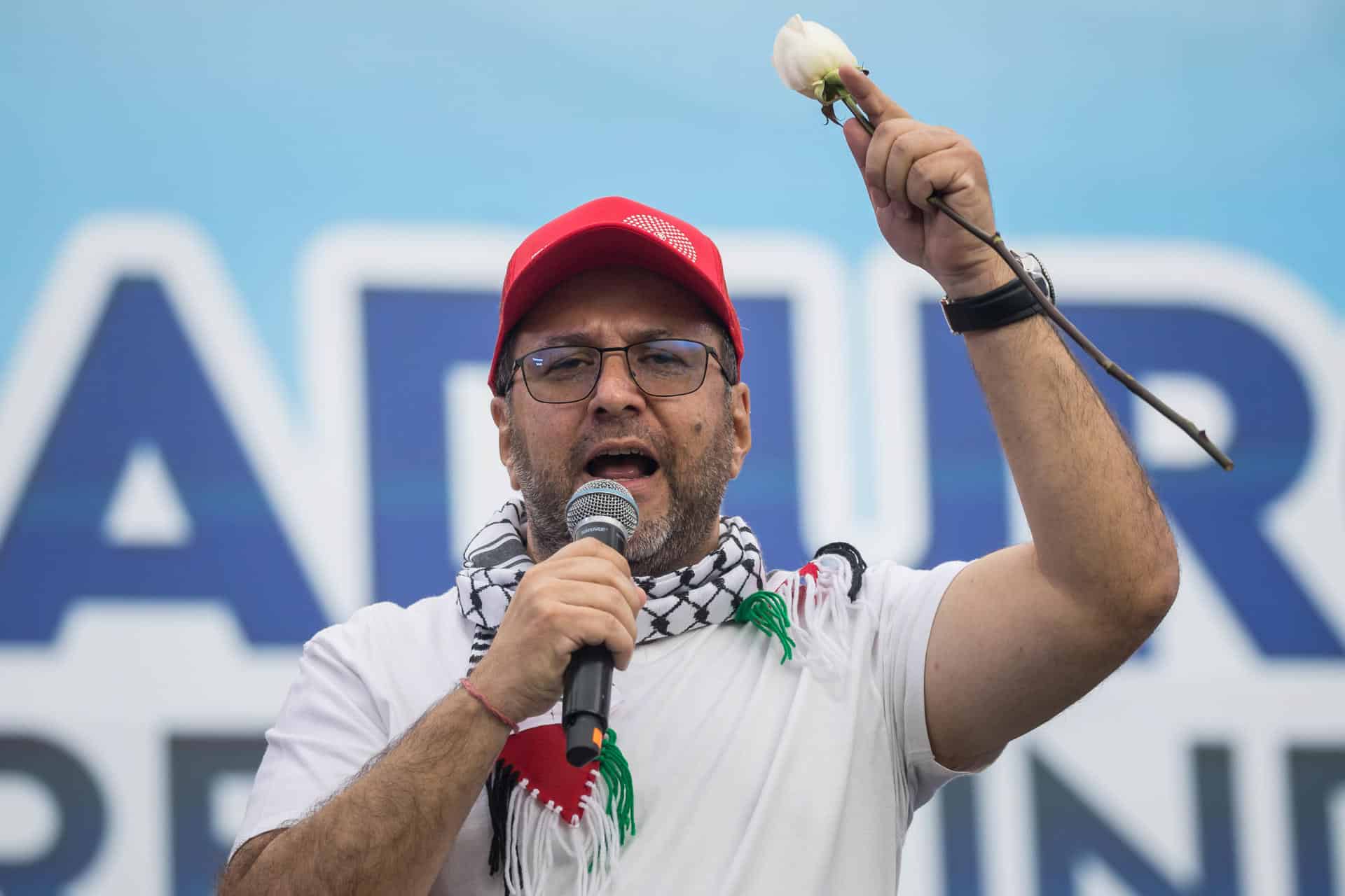 El canciller de Venezuela, Yván Gil Pinto, habla en Caracas (Venezuela). Imagen de archivo. EFE/ Miguel Gutiérrez