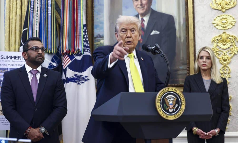El presidente de Estados Unidos, Donald Trump. EFE/Jim Lo Scalzo