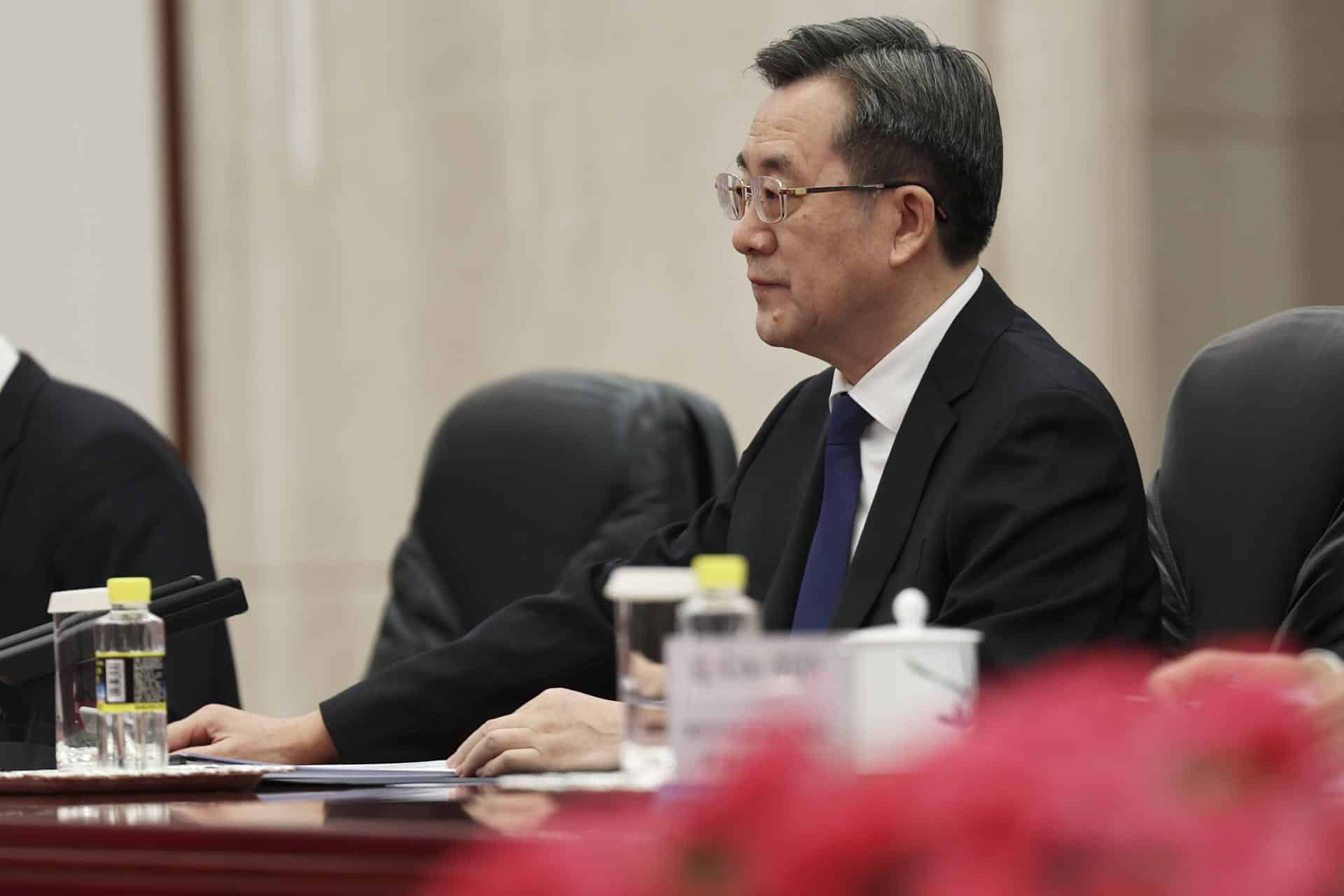 El viceprimer ministro Ding Xuexiang, en una imagen de archivo. EFE/EPA/FLORENCE LO / POOL