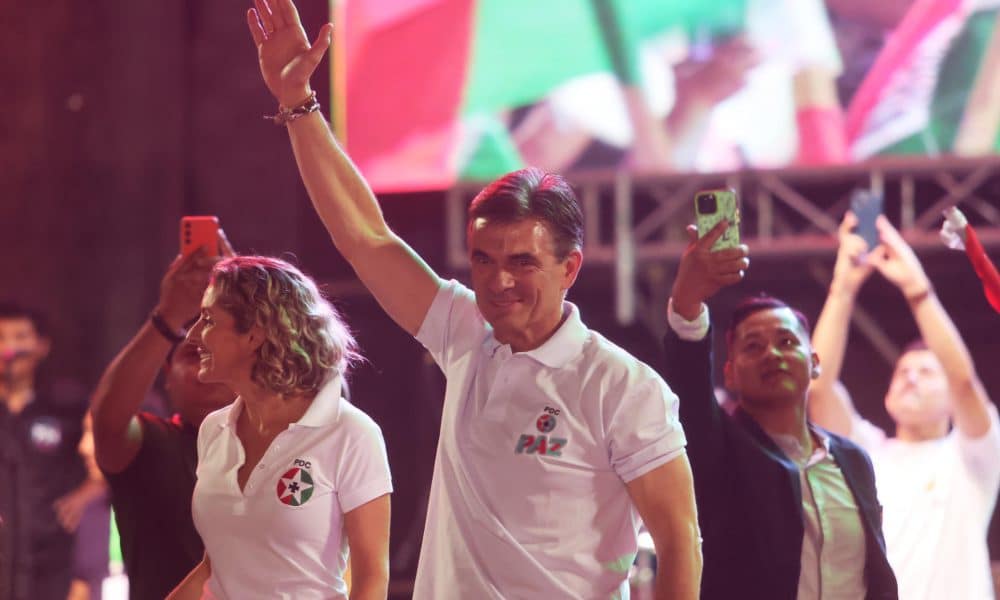 Foto de archivo del presidente electo de Bolivia Rodrigo Paz. EFE/ Juan Carlos Torrejón