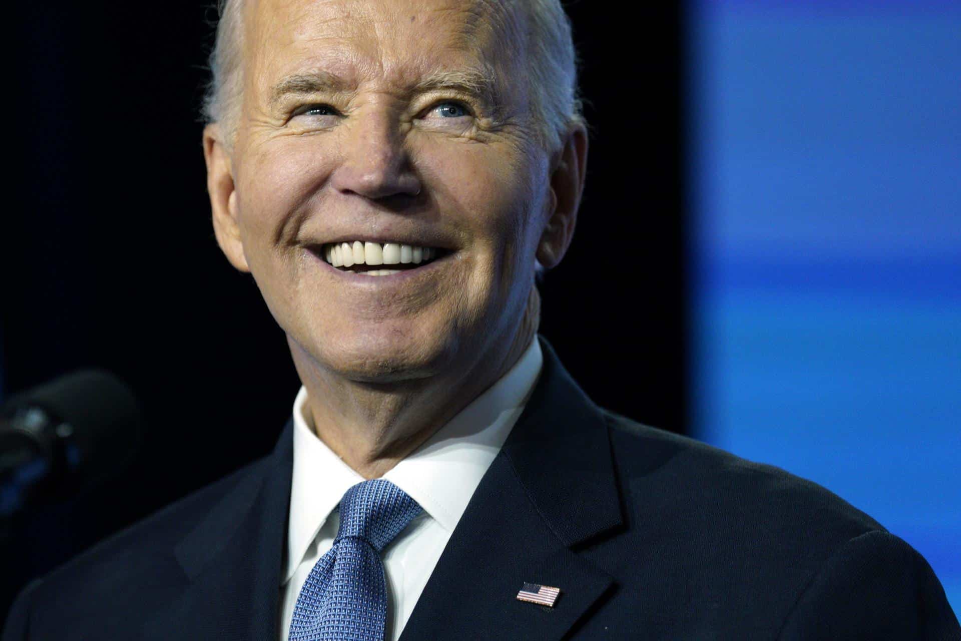 Fotografía de archivo del expresidente de Estados Unidos Joe Biden, en Washington DC (EE.UU.). EFE/Yuri Gripas/Pool