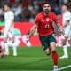El jugador de Portugal Ruben Neves celebra el 1-0 durante el partido del Mundial 2026, correspondiente el grupo F, que han jugado Portugal e Irlanda en Lisboa. EFE/EPA/RODRIGO ANTUNES