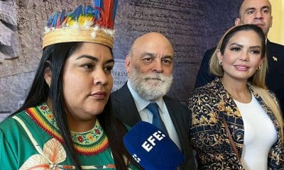 Foto de archivo de la ministra del Poder Popular para los Pueblos Indígenas de Venezuela, Clara Vidal. EFE / Anisia Gil